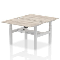 Dynamic Air Back-to-Back W1200 x D800mm Height Adjustable Sit Stand 2