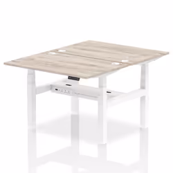 Dynamic Air Back-to-Back W1200 x D800mm Height Adjustable Sit Stand 2