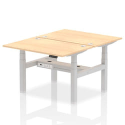 Dynamic Air Back-to-Back W1200 x D800mm Height Adjustable Sit Stand 2