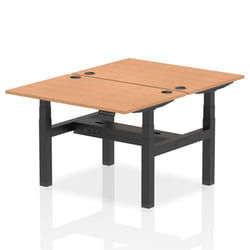 Dynamic Air Back-to-Back W1200 x D800mm Height Adjustable Sit Stand 2