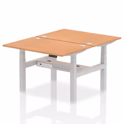Dynamic Air Back-to-Back W1200 x D800mm Height Adjustable Sit Stand 2