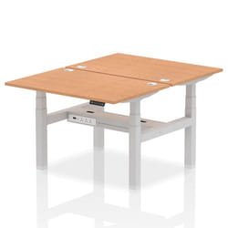 Dynamic Air Back-to-Back W1200 x D800mm Height Adjustable Sit Stand 2
