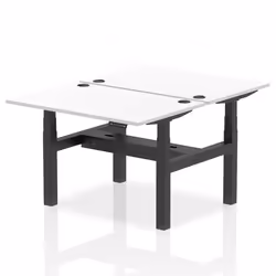 Dynamic Air Back-to-Back W1200 x D800mm Height Adjustable Sit Stand 2