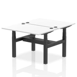 Dynamic Air Back-to-Back W1200 x D800mm Height Adjustable Sit Stand 2