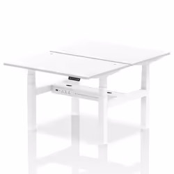 Dynamic Air Back-to-Back W1200 x D800mm Height Adjustable Sit Stand 2