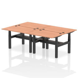 Dynamic Air Back-to-Back W1200 x D800mm Height Adjustable Sit Stand 4
