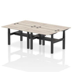Dynamic Air Back-to-Back W1200 x D800mm Height Adjustable Sit Stand 4