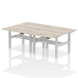 Dynamic Air Back-to-Back W1200 x D800mm Height Adjustable Sit Stand 4