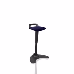 Ingeniously designed versatile stool for Sit/Stand and whereever a flexible seating position is required. Positive angled cen ...