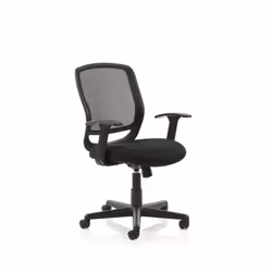Outstanding operator chair for office users demanding comfort. style and value. Multiple curvature seat and back supports. Te ...