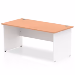 Dynamic Impulse Straight Office Desk W1600 x D800 x H730mm Panel End L