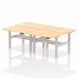 Dynamic Air Back-to-Back W1200 x D800mm Height Adjustable Sit Stand 4