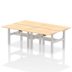 Dynamic Air Back-to-Back W1200 x D800mm Height Adjustable Sit Stand 4