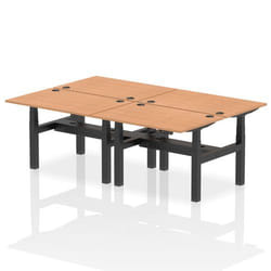 Dynamic Air Back-to-Back W1200 x D800mm Height Adjustable Sit Stand 4