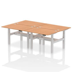 Dynamic Air Back-to-Back W1200 x D800mm Height Adjustable Sit Stand 4