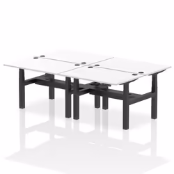 Dynamic Air Back-to-Back W1200 x D800mm Height Adjustable Sit Stand 4