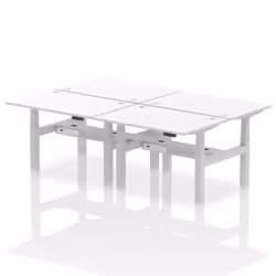 Dynamic Air Back-to-Back W1200 x D800mm Height Adjustable Sit Stand 4