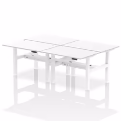 Dynamic Air Back-to-Back W1200 x D800mm Height Adjustable Sit Stand 4