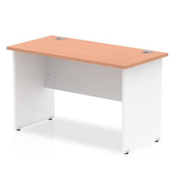 Dynamic Impulse Straight Office Desk W1000 x D600 x H730mm Panel End L