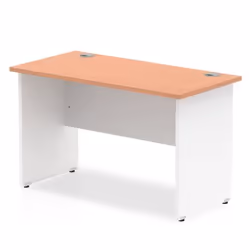 Dynamic Impulse Straight Office Desk W1200 x D600 x H730mm Panel End L