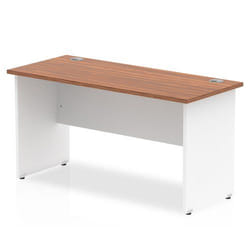 Dynamic Impulse Straight Office Desk W1400 x D600 x H730mm Panel End L