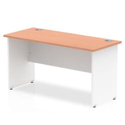 Dynamic Impulse Straight Office Desk W1400 x D600 x H730mm Panel End L