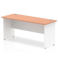 Dynamic Impulse Straight Office Desk W1600 x D600 x H730mm Panel End L