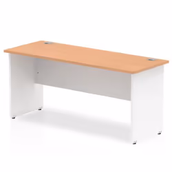 Dynamic Impulse Straight Office Desk W1600 x D600 x H730mm Panel End L