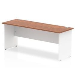 Dynamic Impulse Straight Office Desk W1800 x D600 x H730mm Panel End L
