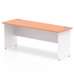 Dynamic Impulse Straight Office Desk W1800 x D600 x H730mm Panel End L