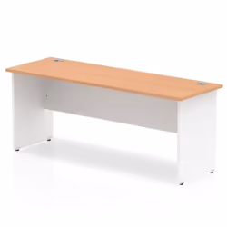 Dynamic Impulse Straight Office Desk W1800 x D600 x H730mm Panel End L