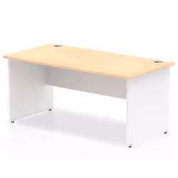 Dynamic Impulse Straight Office Desk W1800 x D800 x H730mm Panel End L