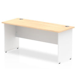 Dynamic Impulse Straight Office Desk W1600 x D600 x H730mm Panel End L