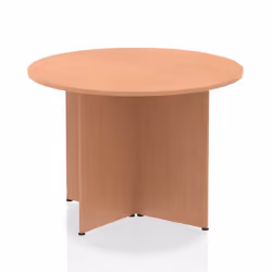 Dynamic Impulse W1000 x D1000 x H730mm Free-Standing Round Table Panel