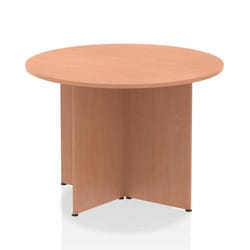 Dynamic Impulse W1000 x D1000 x H730mm Free-Standing Round Table Panel