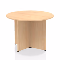 Dynamic Impulse W1000 x D1000 x H730mm Free-Standing Round Table Panel