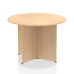 Dynamic Impulse W1000 x D1000 x H730mm Free-Standing Round Table Panel