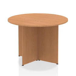 Dynamic Impulse W1000 x D1000 x H730mm Free-Standing Round Table Panel