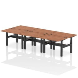 Dynamic Air Back-to-Back W1200 x D800mm Height Adjustable Sit Stand 6