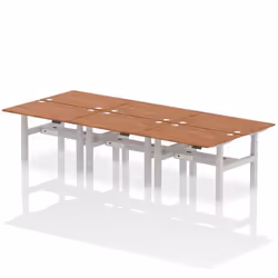 Dynamic Air Back-to-Back W1200 x D800mm Height Adjustable Sit Stand 6