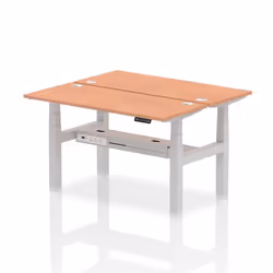 Dynamic Air Back-to-Back W1400 x D600mm Height Adjustable Sit Stand 2