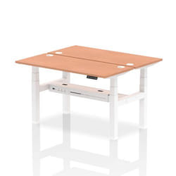 Dynamic Air Back-to-Back W1400 x D600mm Height Adjustable Sit Stand 2