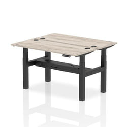 Dynamic Air Back-to-Back W1400 x D600mm Height Adjustable Sit Stand 2