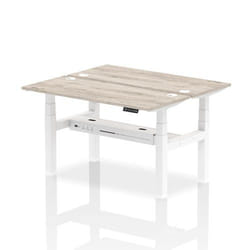 Dynamic Air Back-to-Back W1400 x D600mm Height Adjustable Sit Stand 2
