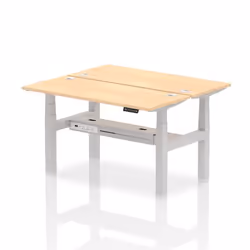 Dynamic Air Back-to-Back W1400 x D600mm Height Adjustable Sit Stand 2