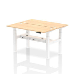 Dynamic Air Back-to-Back W1400 x D600mm Height Adjustable Sit Stand 2