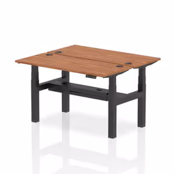 Dynamic Air Back-to-Back W1400 x D600mm Height Adjustable Sit Stand 2