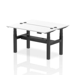 Dynamic Air Back-to-Back W1400 x D600mm Height Adjustable Sit Stand 2