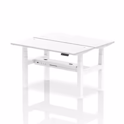 Dynamic Air Back-to-Back W1400 x D600mm Height Adjustable Sit Stand 2