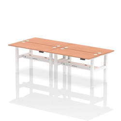 Dynamic Air Back-to-Back W1400 x D600mm Height Adjustable Sit Stand 4